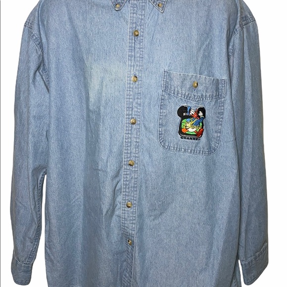 Walt Disney Mens Jean Jacket Size XL - Picture 3 of 5